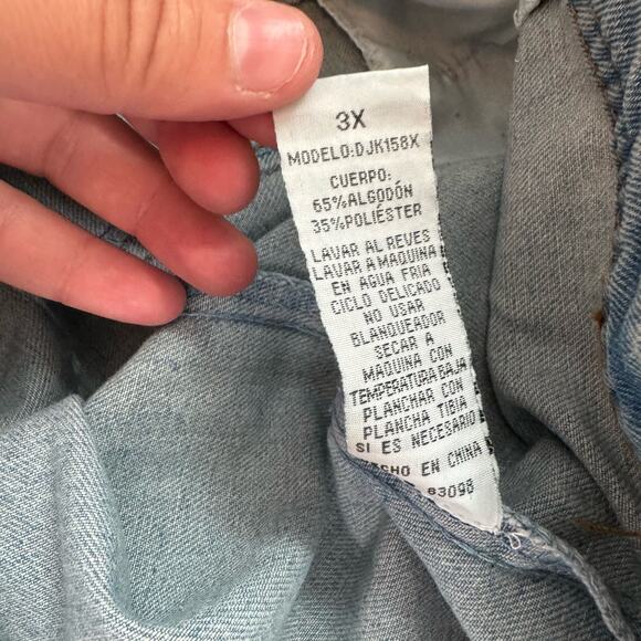 NWT cisono denim jean jacket - Picture 9 of 9